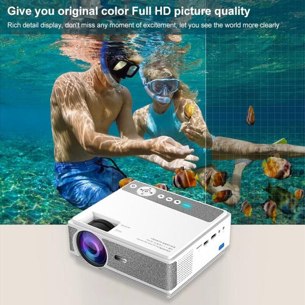 Smart Led Projector 120 Ansi Lumens 1280X720p Basic Version For Clear Viewing Projectors