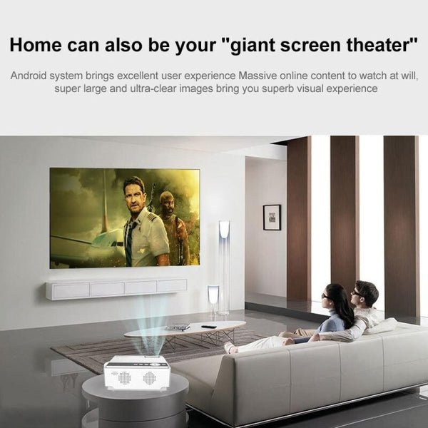 Smart Led Projector 120 Ansi Lumens 1280X720p Basic Version For Clear Viewing Projectors