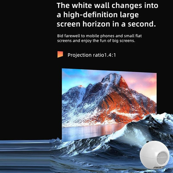 Smart Led Projector 100 Ansi Lumens 1280X720p Basic Version Projectors