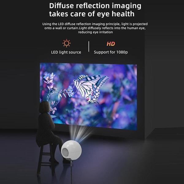 Smart Led Projector 100 Ansi Lumens 1280X720p Basic Version Projectors