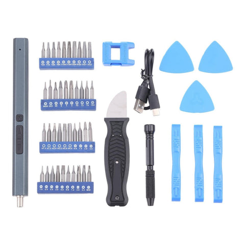 49 In 1 Type C Port Rechargeable Cordless Electric Screwdriver Set Screwdrivers