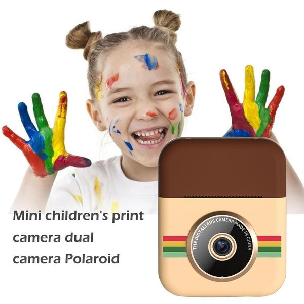 Children's Instant Camera With 2.4 Inch Hd Screen And 16 Gigabyte Memory Card Digital Cameras