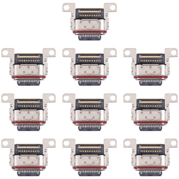 10 Piece Charging Port Replacement For Samsung Galaxy S21 Ultra Mobile Phone Parts