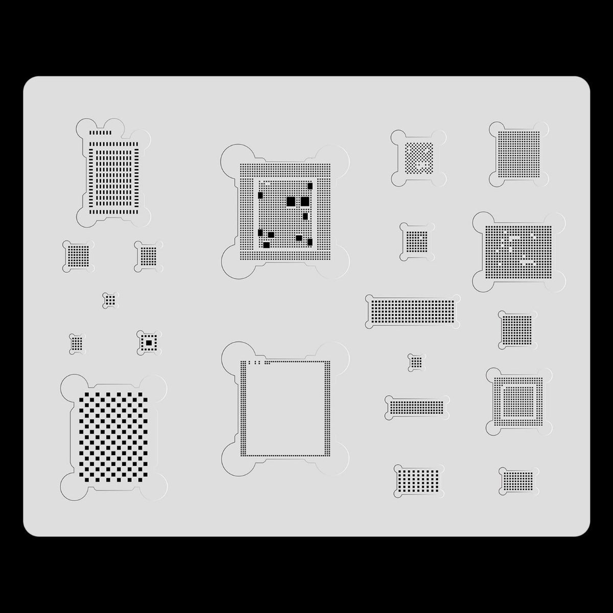 3D Bga Solder Reballing Net For A11 Model Chip Repair And Rework Guide Mobile Phone Parts