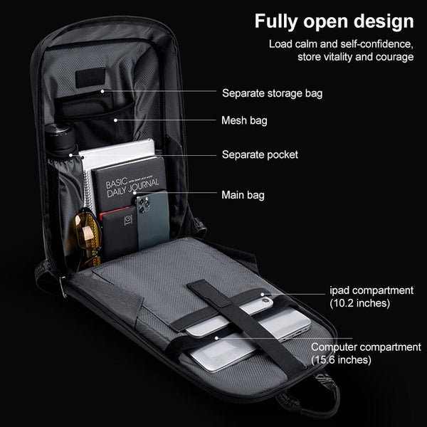 Durable Laptop Backpack With Shockproof Design For Secure Storage And Travel Laptop Cases & Bags