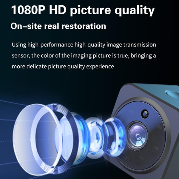 Ome Security Infrared Night Vision Wireless Voice Intercom Small Camera Security Cameras