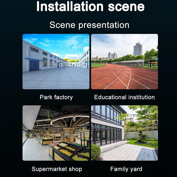 Ome Security Infrared Night Vision Wireless Voice Intercom Small Camera Security Cameras