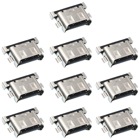 10 Piece Charging Port Connector For Samsung Galaxy M01s Universal Fit Mobile Phone Parts