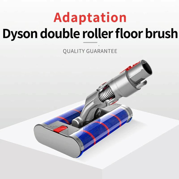 Universal Electric Floor Brush With Double Roller For Dyson Slim Vacuum Cleaners Vacuum Cleaner Parts