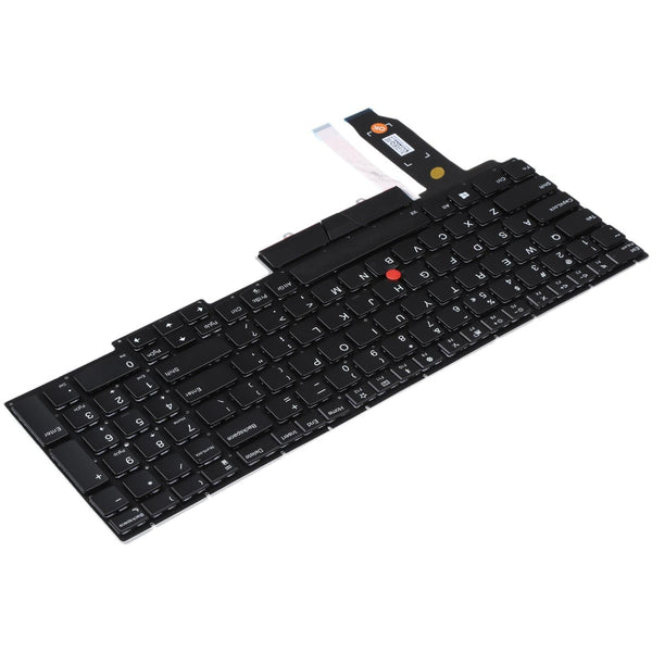 Backlit Keyboard With Trackpoint For Lenovo Thinkpad E15 Gen 2 Us Version Keyboards & Keypads