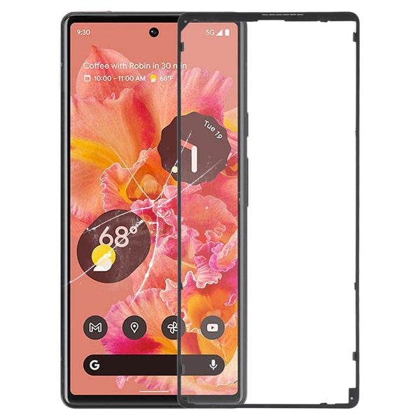 For Google Pixel 6 Front Lcd Screen Bezel Frame Replacement Guide Mobile Phone Parts