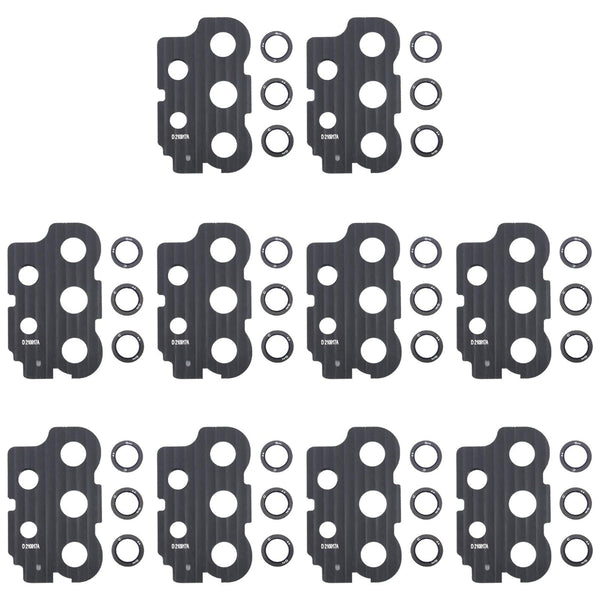 Ten Piece Camera Lens Covers For Samsung A736b Assorted Colours Mobile Phone Parts