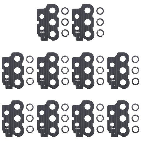 Ten Piece Camera Lens Covers For Samsung A736b Assorted Colours Mobile Phone Parts
