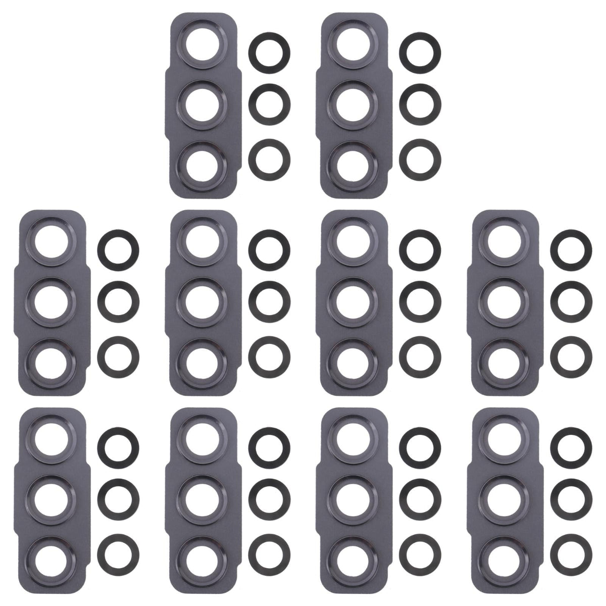 10 Pack Lens Covers For Samsung G990b Camera Lens Hoods