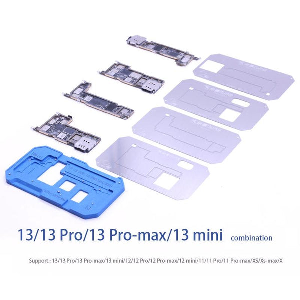 Universal 14 In Motherboard Reballing Platform For Iphone X 13 Pro Max Repair Tool Mobile Phone Parts