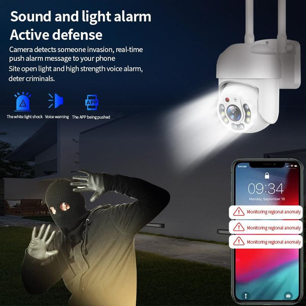 Waterproof 5G Dual Band Wifi Camera 2Mp Hd Clear High Quality Surveillance Security Cameras