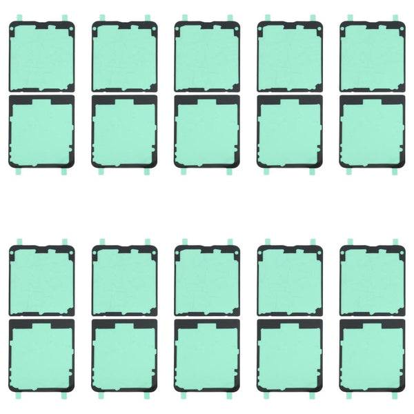 10 Pack Adhesive For Samsung Galaxy Z Flip Back Housing Cover Replacement Mobile Phone Parts