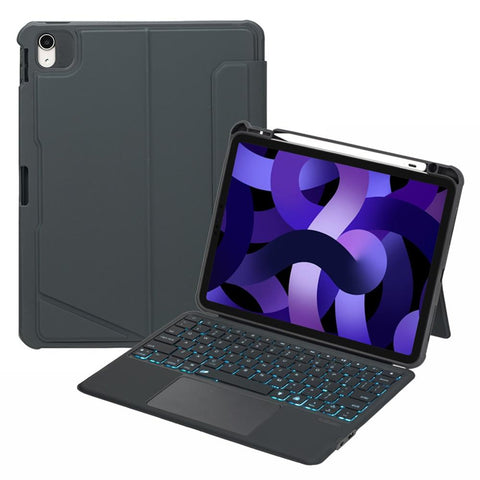 Bluetooth Keyboard Leather Case For Ipad 10Th Generation With Touch Backlight Cases Covers Keyboard Folios