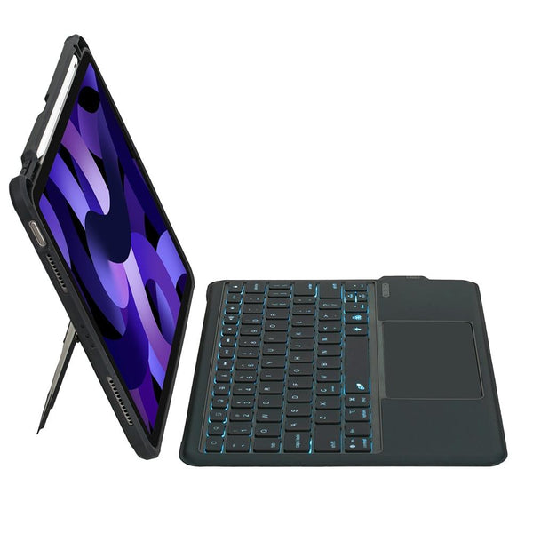 Bluetooth Keyboard Leather Case For Ipad 10Th Generation With Touch Backlight Cases Covers Keyboard Folios