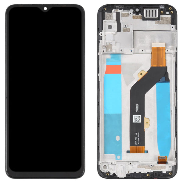 Infinix Hot 10 Play Smart 5 Lcd Screen Assembly With Frame Mobile Phone Parts