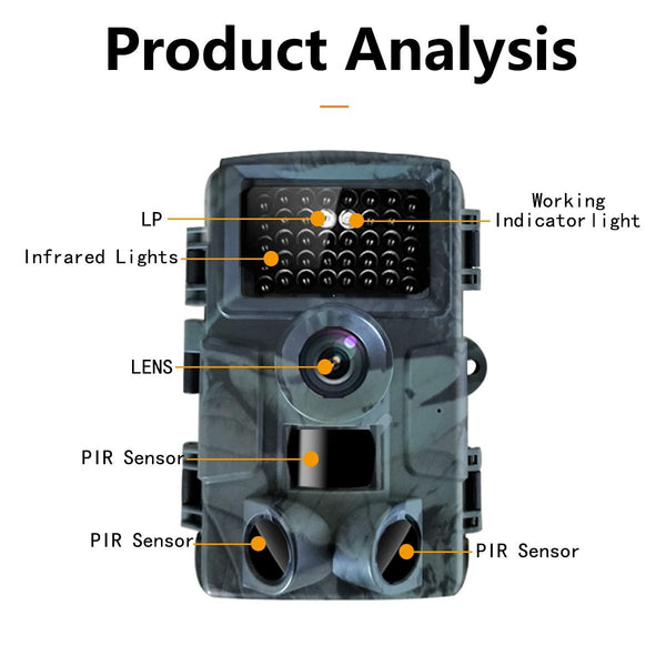 4K Infrared Night Vision Camera With Dual Lcd Screens And 30Mp Resolution Digital Cameras