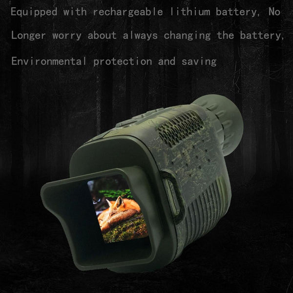 4K Hd Camo Monocular Night Vision For Outdoor And Wildlife Observation Binoculars & Monoculars