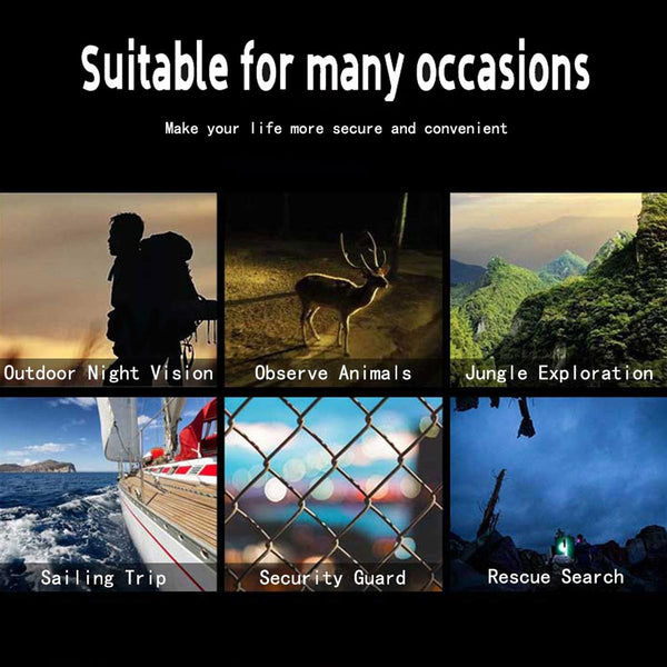 4K Hd Camo Monocular Night Vision For Outdoor And Wildlife Observation Binoculars & Monoculars