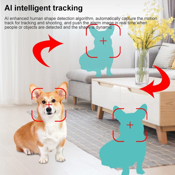 Wireless Indoor High Definition Pan Tilt Zoom Camera Three Megapixels Ip & Smart Security Camera Systems