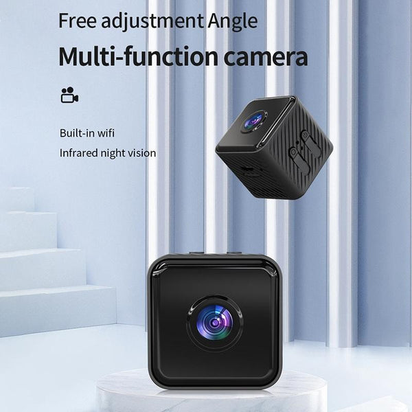 Mini Wifi Camera With Night Vision Motion Detection & Tf Card Support Security Cameras