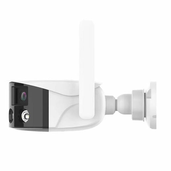 Smart Humanoid Recognition Wireless Alarm Camera With Dual Lens And 180 Degree View Ip & Smart Security Camera Systems