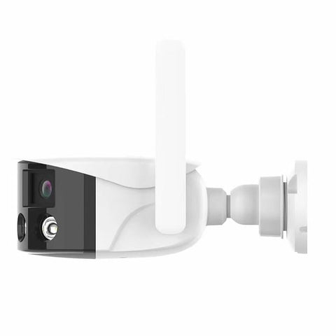 Smart Humanoid Recognition Wireless Alarm Camera With Dual Lens And 180 Degree View Ip & Smart Security Camera Systems