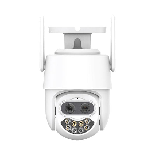 400 Watt Dual Screen Channel Ip Camera With Synchronous Monitoring Ip & Smart Security Camera Systems