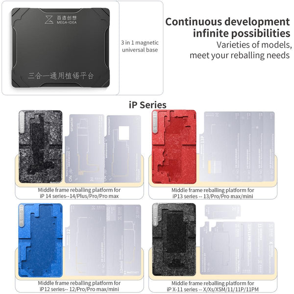 Qianli Mega Idea Bga Reballing Platform For Huawei Mate 30 Pro 5G Multi Functional Mobile Phone Parts