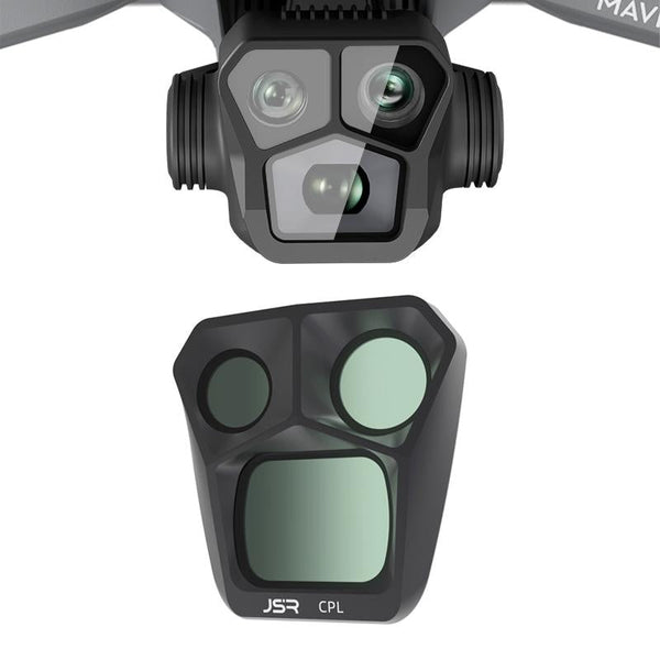 Three Professional Circular Polarising Lens For Dji Mavic 3 Filters