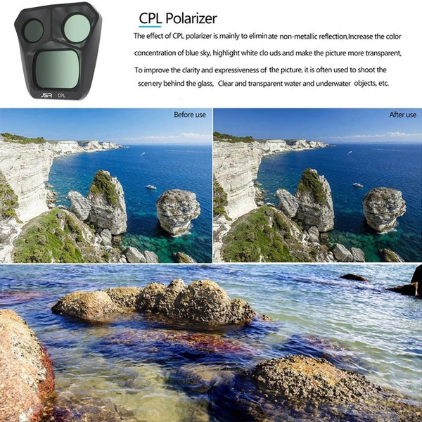 Three In One Night Lens Filter For Dji Mavic 3 Pro Lenses