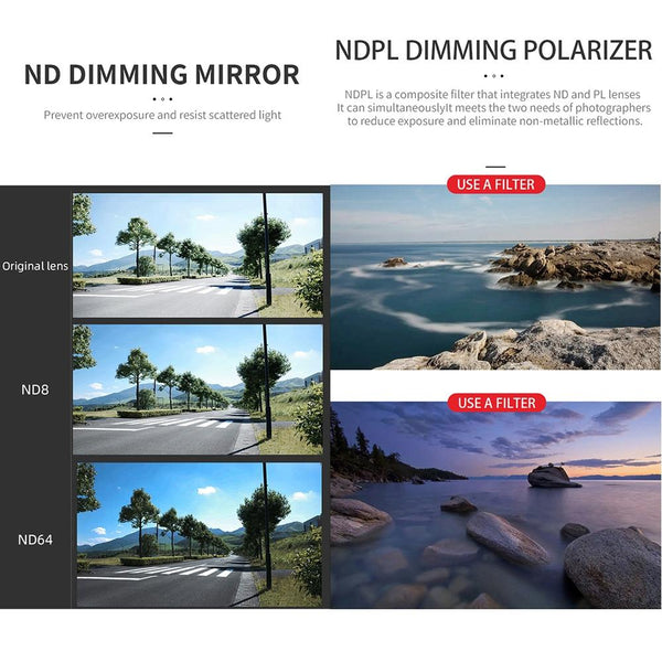 6 In Lens Filter For Dji Mavic 3 Pro Multi Layer Optical Glass Filters Lenses