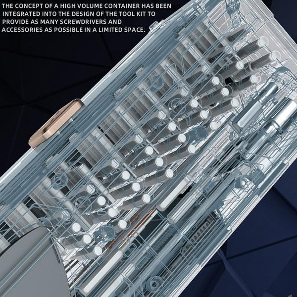 186 Piece Precision Screwdriver Set For Comprehensive Tool Kit Applications Screwdrivers