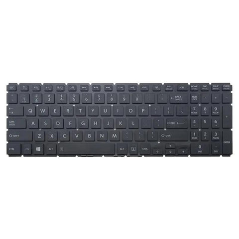 Toshiba Satellite L50 B L50d Us Keyboard With Number Pad Replacement Component Keyboards & Keypads