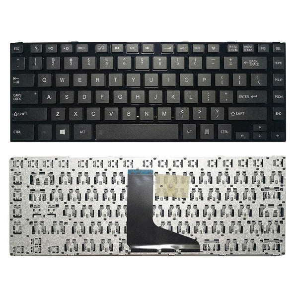 Toshiba L840 L800 Replacement Keyboard With Frame Black For Computers Keyboards