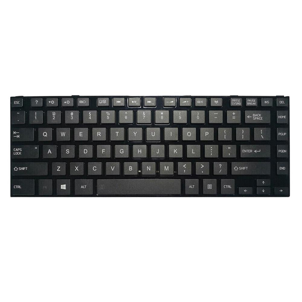 Toshiba L840 L800 Replacement Keyboard With Frame Black For Computers Keyboards