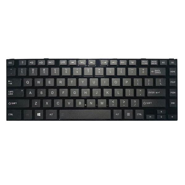 Toshiba L840 L800 Replacement Keyboard With Frame Black For Computers Keyboards