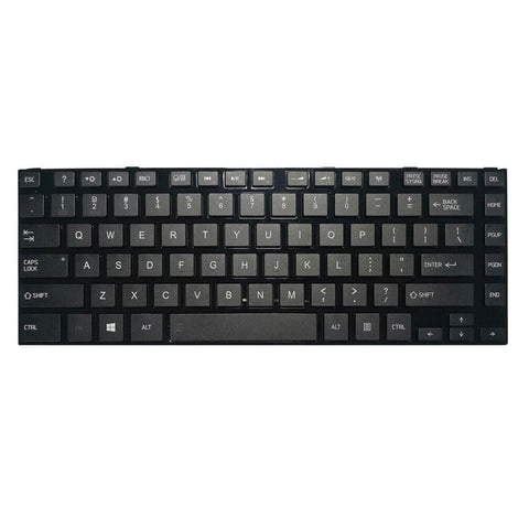 Toshiba L840 L800 Replacement Keyboard With Frame Black For Computers Keyboards