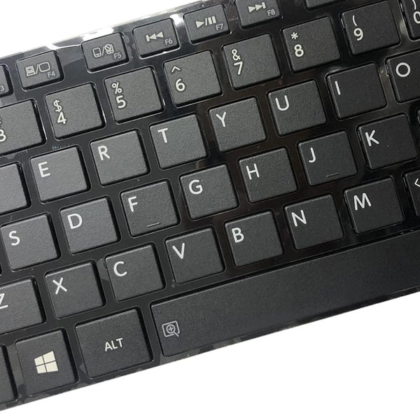 Toshiba L840 L800 Replacement Keyboard With Frame Black For Computers Keyboards