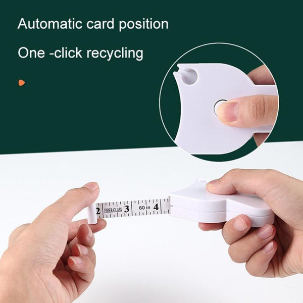 Precision Waist Measurement Ruler In Automatic Random Colour For Accurate Readings Tape Measures