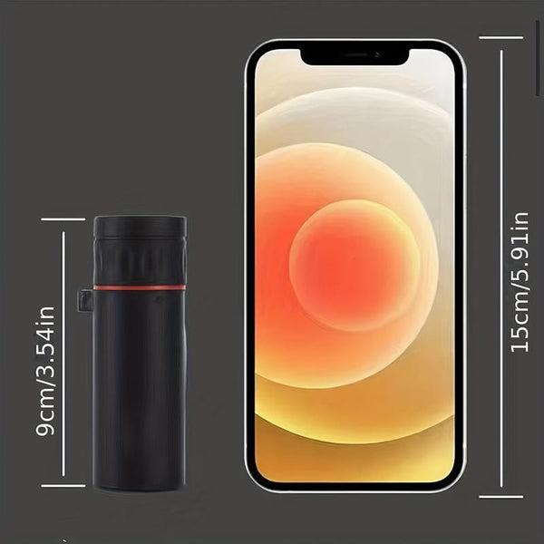 High Power Twelve Times Definition Monocular Telescope With Waterproof Design Telescopes