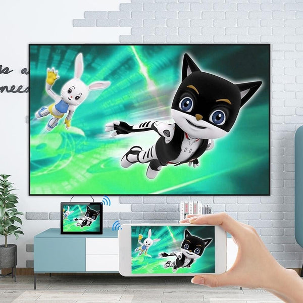 Mini Projector For Kids 1080P Led Same Screen Version Projectors
