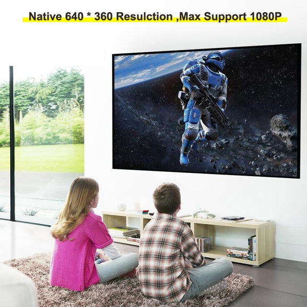 Mini Projector For Kids 1080P Led Same Screen Version Projectors