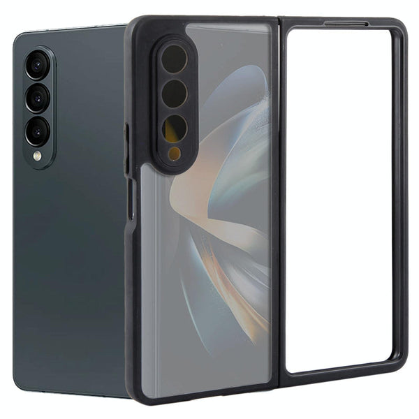 Matte Tpu Pc Case For Samsung Galaxy Z Fold 4 Model Other Mobile Accessories