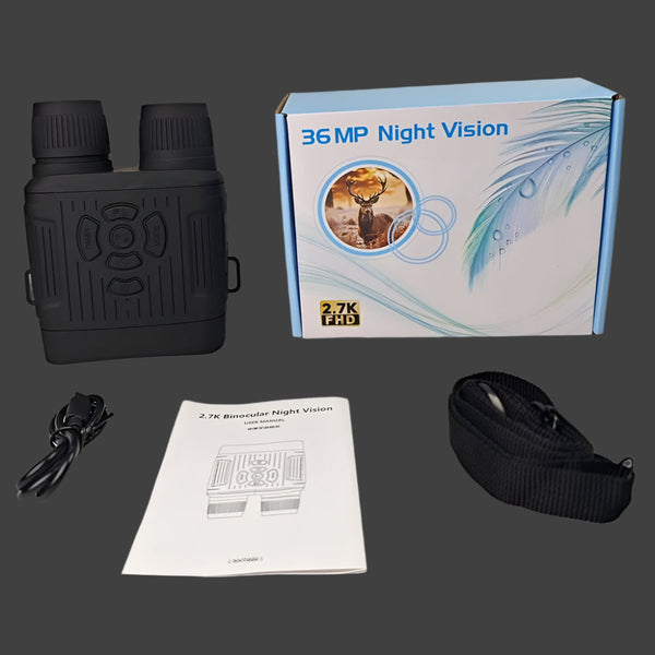 2.7K Hd Infrared Night Vision Binocular For Outdoor Binoculars & Monoculars