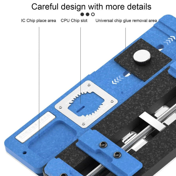 Universal Dual Axis Fixture With Three Card Slots For Motherboard Repair Mobile Phone Parts